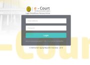 Tak terdaftar di E-Court! Advokat Dipastikan tidak Bisa Bersidang