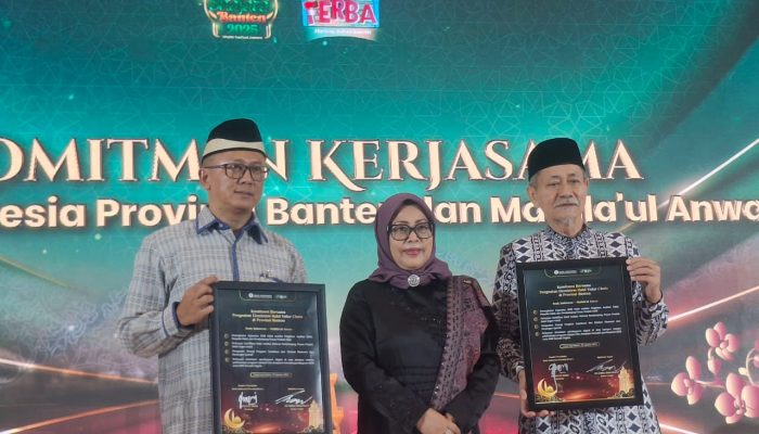 Mathla’ul Anwar dan Bank Indonesia Teken Komitmen Penguatan Ekosistem Halal di Banten